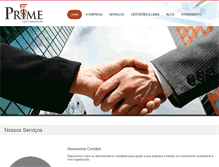 Tablet Screenshot of primecont.net